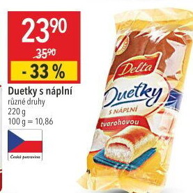 Duetky s náplní Delta