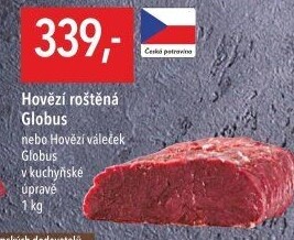 Hovězí roštěná Globus
