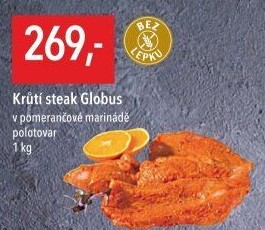 Krůtí steak marinovaný Globus
