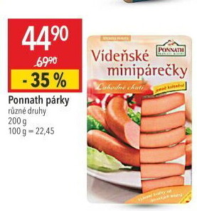 Minipárečky vídeňské Ponnath