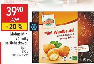 Minivětrníky mražené Globus