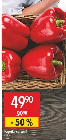 Paprika červená