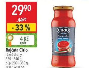 Pasírovaná rajčata Cirio