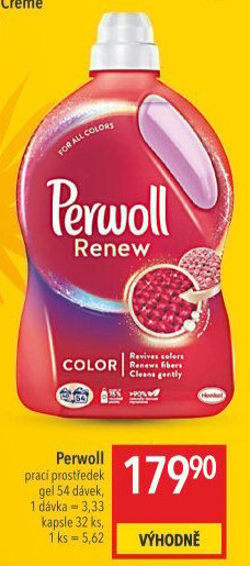 Prací gel Perwoll