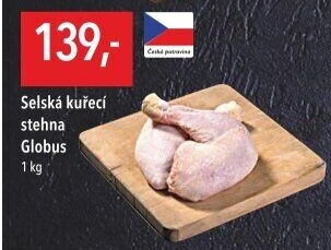 Selská kuřecí stehna Globus