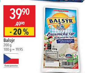 Sýr Balsýr Mlékárna Žirovnice