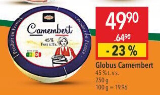 Sýr Camembert Globus