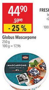 Sýr Mascarpone Globus