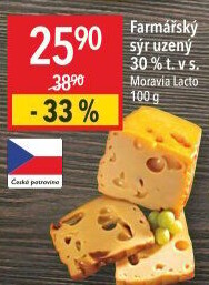 Sýr uzený Farmářský Moravia