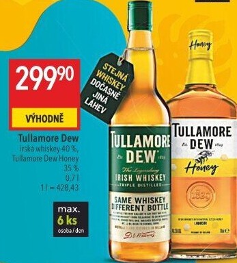 Whisky irská Tullamore Dew