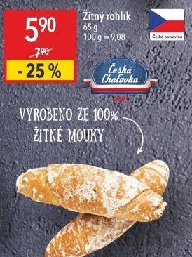 Žitný rohlík