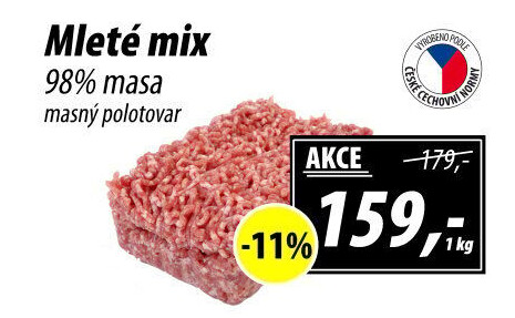 Mleté maso mix