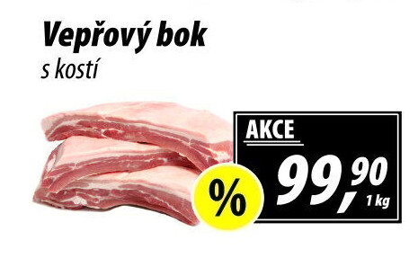 Vepřový bok s kostí
