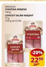 Salám Vysočina Krahulík