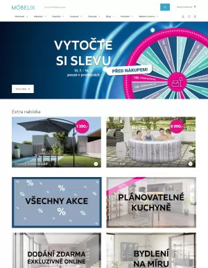 akční leták Möbelix 11.7.2023-17.7.2023