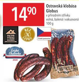Ostravská klobása Globus