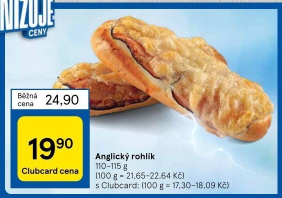Anglický rohlík