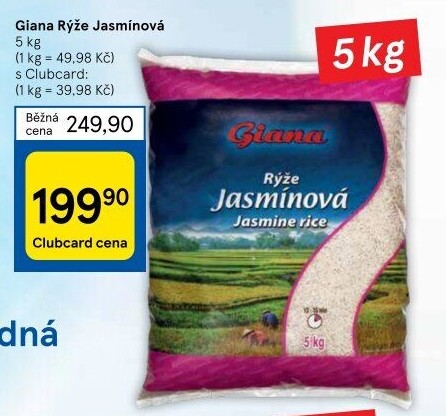 Rýže jasmínová Giana