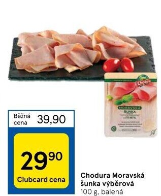 Šunka moravská výběrová Beskydské uzeniny Chodura