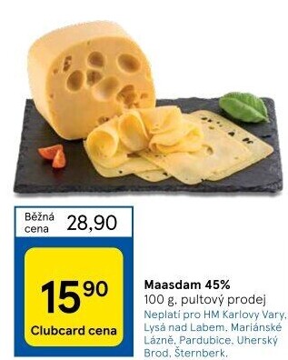 Sýr Maasdamer 45%