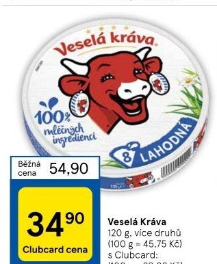 Sýr tavený Veselá kráva