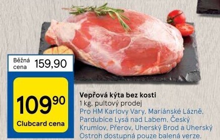Vepřová kýta bez kosti