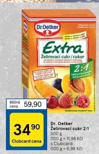 Želírovací cukr Dr. Oetker
