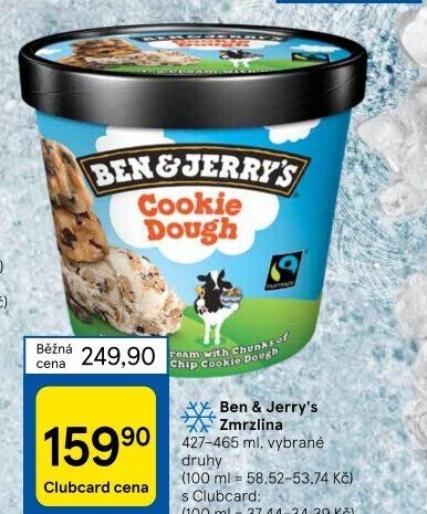 Zmrzlina v kelímku Ben&amp