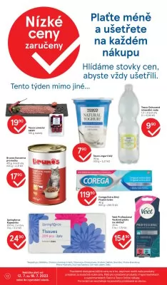 akční leták Tesco 12.7.2023-18.7.2023