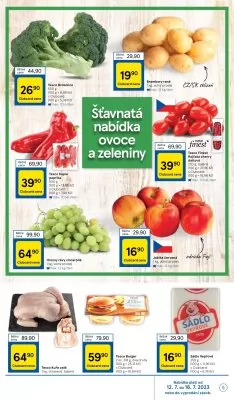 akční leták Tesco 12.7.2023-18.7.2023