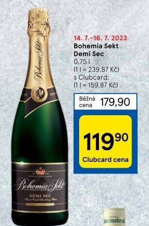Bohemia Sekt Demi Sec