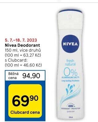 Deodorant sprej Nivea