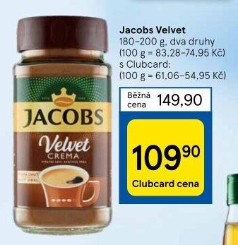 Instantní káva Jacobs Velvet