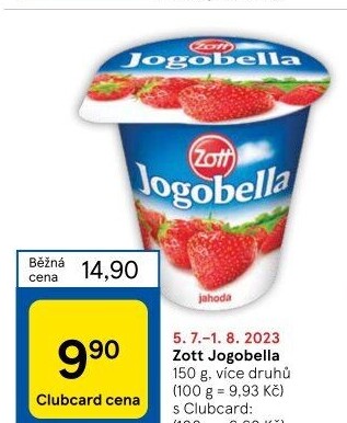 Jogurt Jogobella Zott