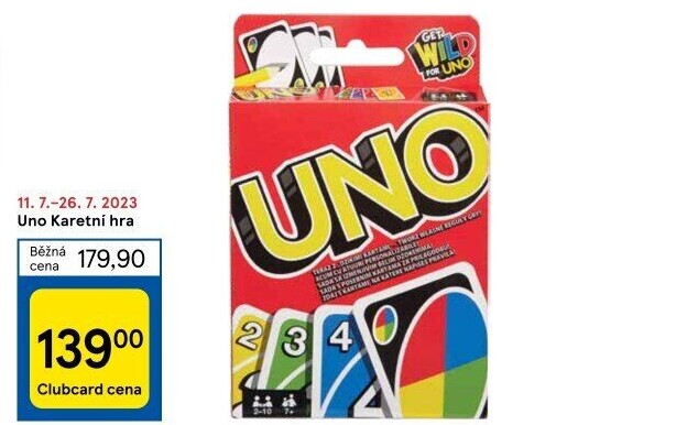 Karty UNO Mattel