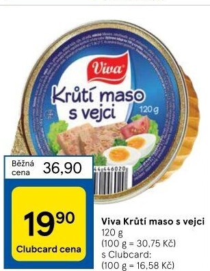 Maso krůtí s vejci Viva Carne