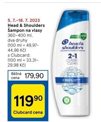 Šampon proti lupům Head&amp