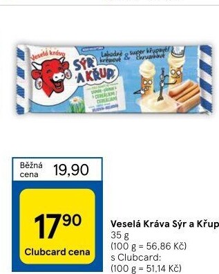 Sýr a křup Veselá kráva