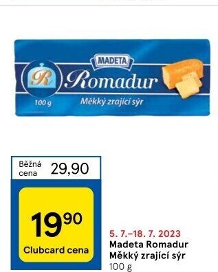 Sýr Romadur Madeta