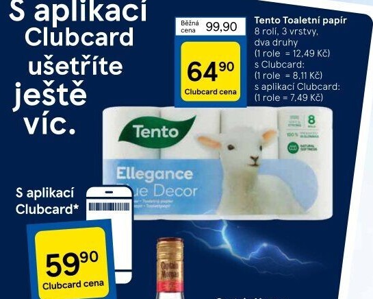 Toaletní papír 3vrstvý Tento
