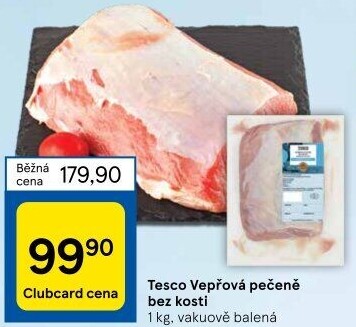 Vepřová pečeně bez kosti Tesco