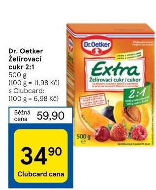 Želírovací cukr Dr. Oetker