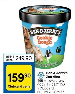 Zmrzlina v kelímku Ben&amp