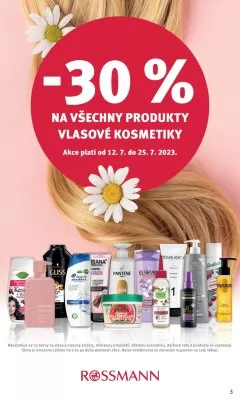 akční leták ROSSMANN drogerie 12.7.2023-25.7.2023
