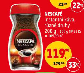Instantní kávy Nescafé