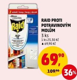 Lapač potravinových molů Raid