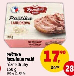 Paštika Řezníkův talíř