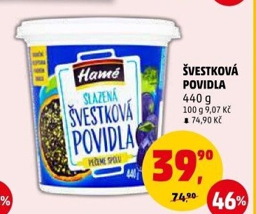Povidla Hamé