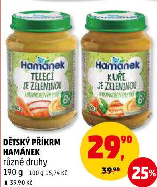 Příkrmy Hamánek