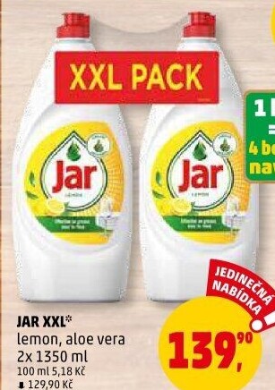 Prostředek na nádobí Jar